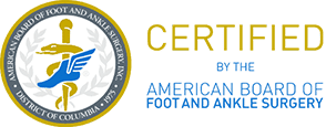 Certified American Board of Foot And Ankle Surgery