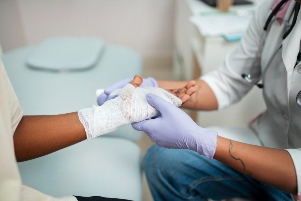 Burn Treatment Process at Jupiter Laser